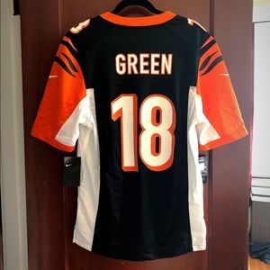NWT Bengals Jersey - Green #18